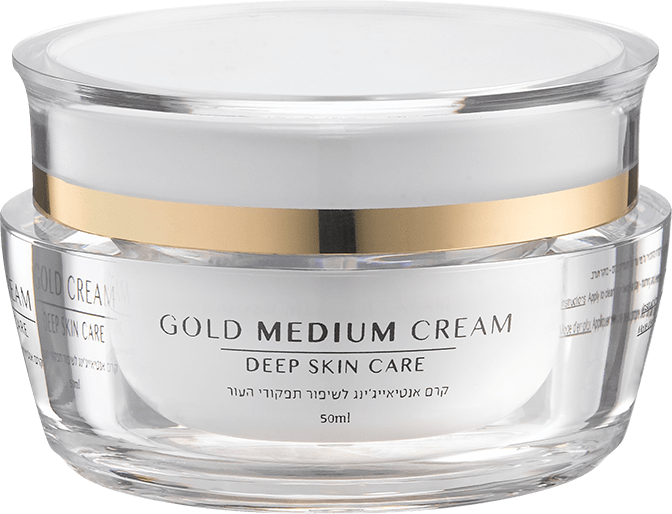 Gold Medium Cream by KB PURE